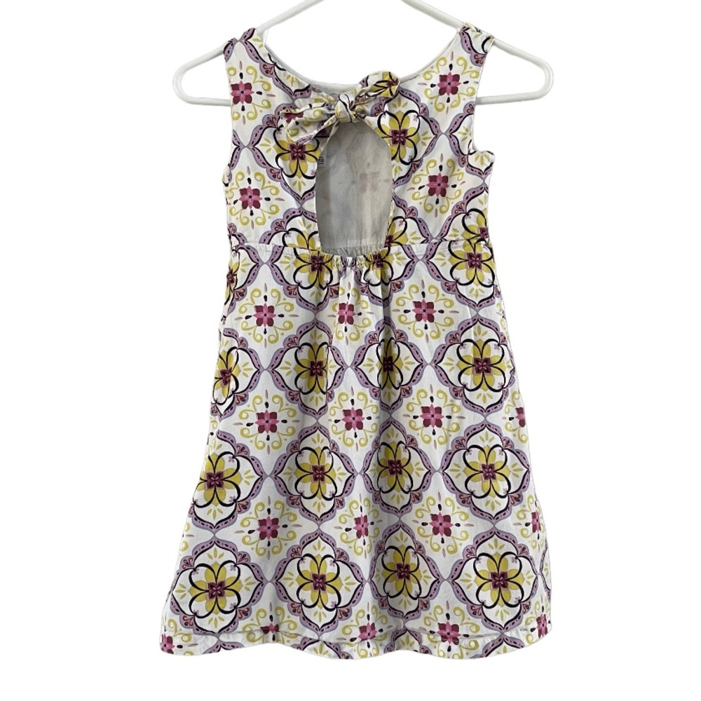 Tea Collection Key Hole Back Floral Print Spring Dress - Picture 2 of 8